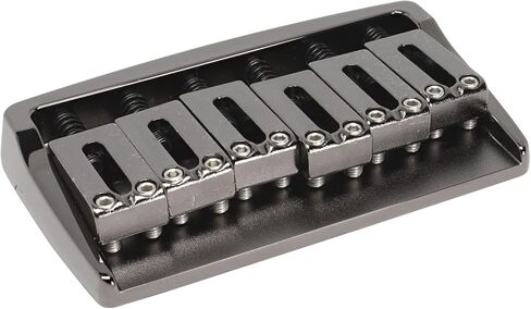 GOTOH 510FX-6 6-String Fixed Bridge CNC Machined w/Steel Saddles - Cosmo Black in Saudi Arabia
