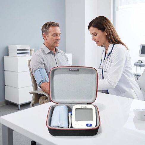 Carrying Case for OMRON Iron/Bronze/Silver/Gold / 7 Series / 3 Series Blood Pressure Monitor & yuwell Blood Pressure Monitor (Case Only) in Saudi Arabia