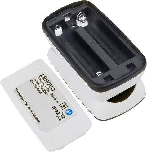 Innovo Medical Deluxe Fingertip Pulse Oximeter and Touchless Digital Forehead Thermometer Bundle in Saudi Arabia