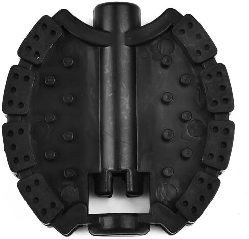 Replacement Pedals for Bicycle and Tricycle, Black Plastic Bike Foot Rest Accessories, 2-Pack in Saudi Arabia