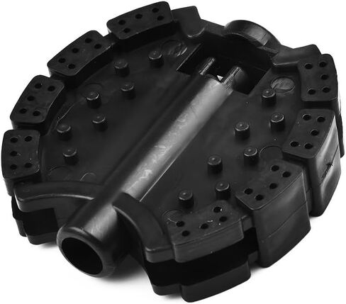 Replacement Pedals for Bicycle and Tricycle, Black Plastic Bike Foot Rest Accessories, 2-Pack in Saudi Arabia