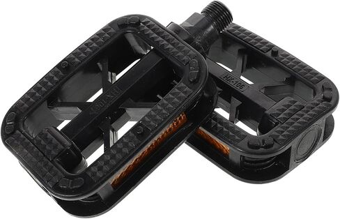 2pcs Bicycle Pedals Cycling Pedals Plastic Anti-Skid Outdoor Bike with Metric Thread for Mountain Bike Accessories and Road Replacement Parts in Saudi Arabia