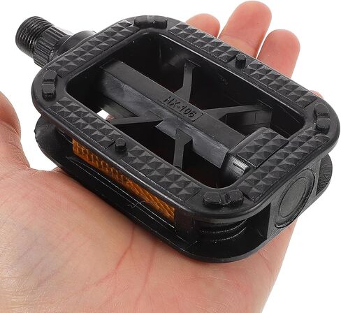 2pcs Bicycle Pedals Cycling Pedals Plastic Anti-Skid Outdoor Bike with Metric Thread for Mountain Bike Accessories and Road Replacement Parts in Saudi Arabia