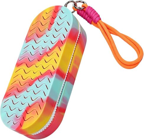 Swim Goggle Case – Silicone Holder for Swimming Goggles, Quick-Dry, Clip-On for Swim Bag in Saudi Arabia