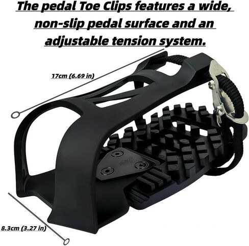 YBEKI 3-in-1 Indoor Cycling Pedals - Look Delta Compatible with Toe Clips & Cleats Included, Dual Sealed Bearings for Peloton, Schwinn, Sunny Spin Bike - 9/16" in Saudi Arabia
