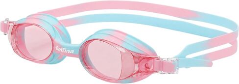 Delfina Toddler Swimming Goggles – 2 + Years Old Kids Swim Goggles - Comfortable No Leak Anti-Fog Kids Goggle for Swimming | Boys and Girls Pool Goggle in Saudi Arabia
