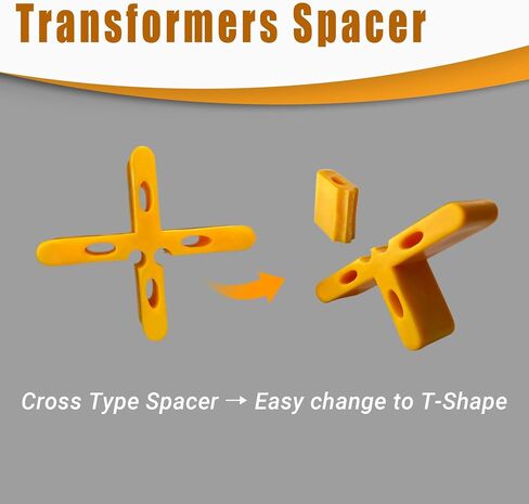Break Point Spacer Tall Tile Spacer 5/8 Thickness Leveling Clips Floor Slab Spacers 50PCs Paver Joint Spacers for Patio for Consistent Patio,Walkway,and Landscaping Projects in Kuwait