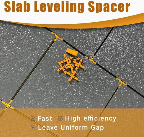 Break Point Spacer Tall Tile Spacer 5/8 Thickness Leveling Clips Floor Slab Spacers 50PCs Paver Joint Spacers for Patio for Consistent Patio,Walkway,and Landscaping Projects in Kuwait