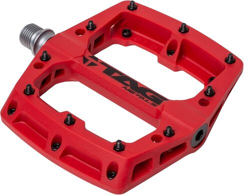 T3 Nylon MTB Pedals 9/16" Axle – Durable, Lightweight Platform Pedals with Anti-Slip Pins, Ideal for Mountain Biking and BMX in Saudi Arabia