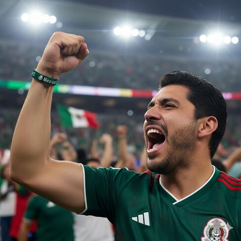 20 قطعة كأس العالم لكرة القدم سيليكون معصمه المكسيك أساور كأس العالم البضائع أساور الأخضر الأبيض والأحمر المطاط الأساور للرجال النساء عشاق الرياضة الطرف تفضل in Kuwait