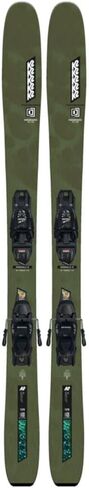 زلاجات K2 Mindbender Jr Youth Freeride - هيكل من الخشب/الألياف الزجاجية، ملف تعريف متأرجح/محدب، روابط FDT Jr in Kuwait