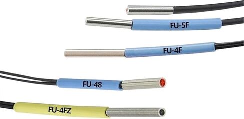 2PCS FU-4F FU-4FZ FU-5F FU-5FZ FU-48 FU-48U FU-49X Optical Fiber Amplifier Sensor Optical Fiber Probe(FU-4FZ) in Kuwait