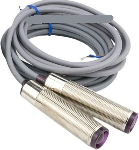 1pcs M18 Photoelectric Switch Sensor Photoelectric Induction Switch DC24v Distance 5M 15M NPN PNP(5M PNP Normal Open) in Saudi Arabia