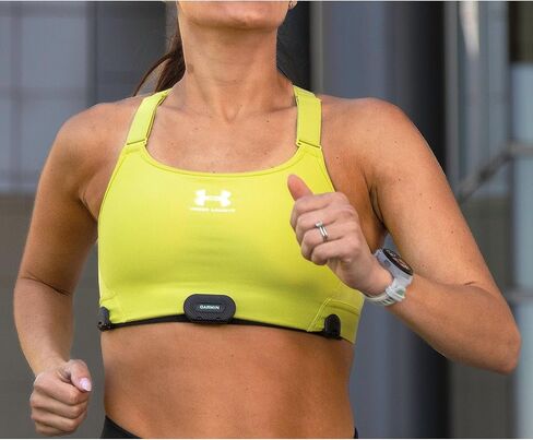 Garmin HRM-Fit، جهاز مراقبة معدل ضربات القلب مصمم للنساء، تصميم بمشبك in Kuwait