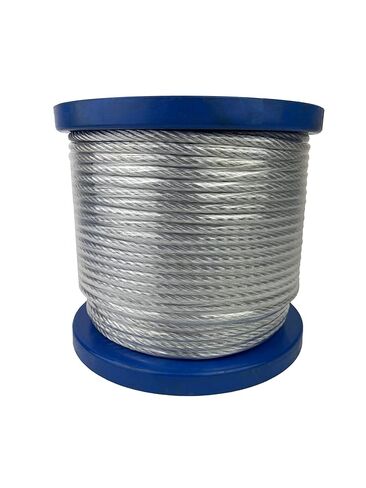 5/16 "x 500' 7x19 نوع 304 حبل أسلاك الفولاذ المقاوم للصدأ (MBL: 9000 رطل) in Kuwait
