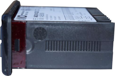 AKO D-14320 120 فولت جهاز التحكم في درجة الحرارة | وحدة تحكم ترموستات بديلة رقمية عالمية مع دورة تذويب قابلة للتعديل لخزائن عرض الأطعمة التجارية، والمشي في المجمدات، ومجمدات الصدر in Kuwait