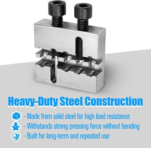 #35 Chain Breaker Tool, 1PC Racing Breaking Press, CNC Cacbon Steel Material Construction, Heavy Duty Precision Chain Grooves Breaking Tool, 6 Pins Design in Kuwait