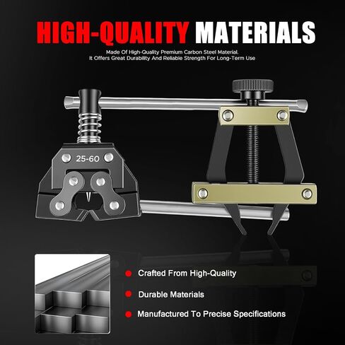 Roller Chain Tools Kit, Chain Breaker Tool Kit with Holder Puller & Cutter for #25-60 Bicycle Motorcycle Chains, Carbon Steel Chain Breaker Tool in Kuwait