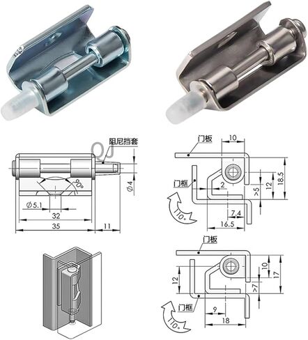 صندوق توزيع مفصلي من الفولاذ المقاوم للصدأ CL257 HL049 تفكيك مخفي (حديد) in Kuwait
