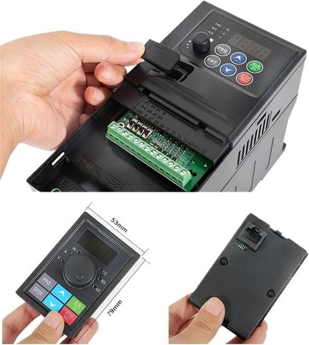 1pc 1PH-3PH 220V or 3PH-3PH 380V 0.75KW-5.5KW VFD SU600 Frequency Converter for Motor AC Drive VFD Frequency Inverter(5.5KW 380V 3PH-3PH) in Kuwait