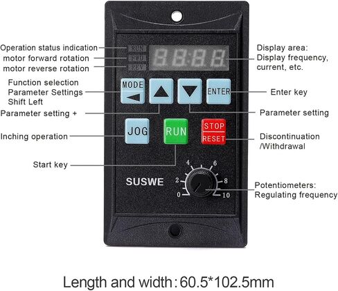 1pcs 750W VFD Frequency Converter Single Phase 220V Input 3 Phase 220V Output RS485 Inverter for Ac 3 Phase Motor Drive in Kuwait