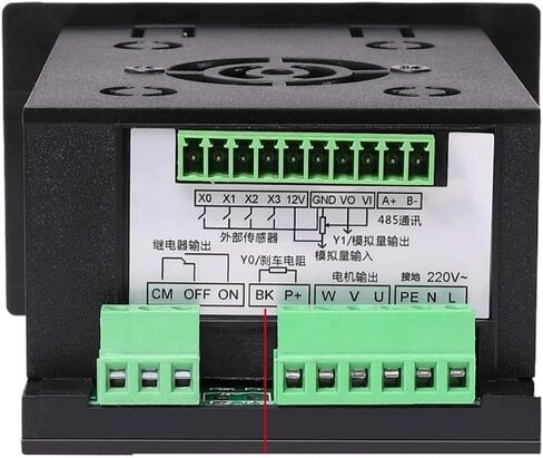 1pcs 750W VFD Frequency Converter Single Phase 220V Input 3 Phase 220V Output RS485 Inverter for Ac 3 Phase Motor Drive in Kuwait