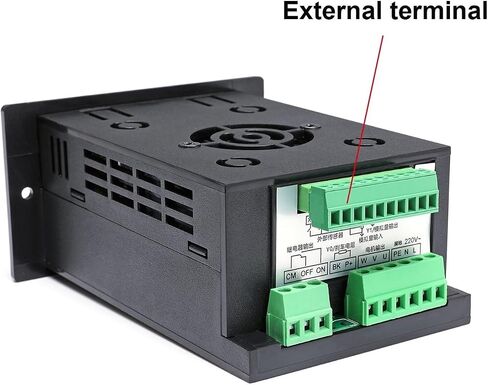 1pcs 750W VFD Frequency Converter Single Phase 220V Input 3 Phase 220V Output RS485 Inverter for Ac 3 Phase Motor Drive in Kuwait