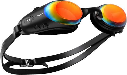 نظارات السباحة الذكية Holoswim 3 Pro، نظارات السباحة AR مع شاشة عرض، نظام تحديد المواقع والبوصلة، تتبع البيانات وخطط التدريب لحمام السباحة والمياه المفتوحة، مستشعر 10 محاور، شاشة عالية الدقة 64 × 128، TÜV مضاد للضباب in Kuwait