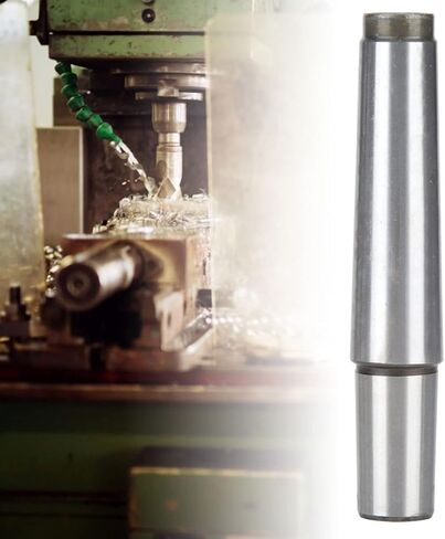 MT2 Drill Chuck Arbor, Manganese Steel Self Tightening Drill Chuck Connecting Shaft Rod Morse Taper Shank in Kuwait