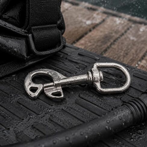 Diving Hook Stainless Steel Self Closing Latch Hook One Piece Dive Gear for Scuba Divers in Kuwait