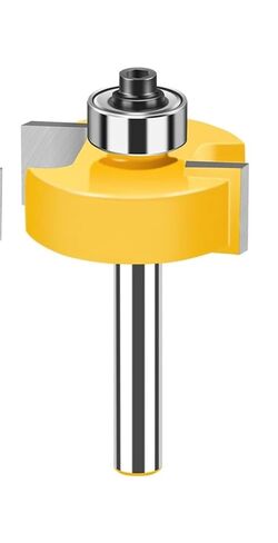 8mm Shank T-Sloting Router Bit with Bearing T Type Rabbeting Woodworking Tool Wood Slot Milling Cutter(8mmx31.7mmx12mm) in Kuwait