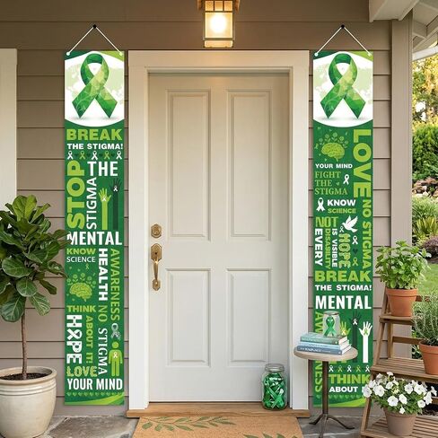 Ramadan Door Decorations for Home - 2PCS Eid Mubarak Door Decorations Sign for Porch, Ramadan Mubarak Holiday Festival Backdrop Banner Supplies Decor for Office (70.9 x 11.8 Inch) in Saudi Arabia