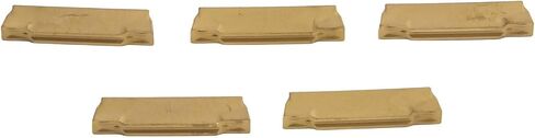 10 قطع MGMN200-G إدراج كربيد بعرض 2 مم لأداة الحز MGEHR/MGIVR، إدراجات دوارة مطلية بالذهب لألومنيوم الحديد الزهر الصلب، إدراجات قابلة للفهرسة 16 × 3 × 2 مم مع صندوق in Kuwait