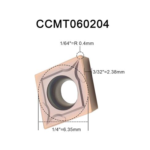 2PCS 1/2in Indexbale Tunring Tool Holders SDJCR/L with 10pcs CCMT060204 CCMT21.51 Carbide Turning Inserts for Stainless Steel in Kuwait