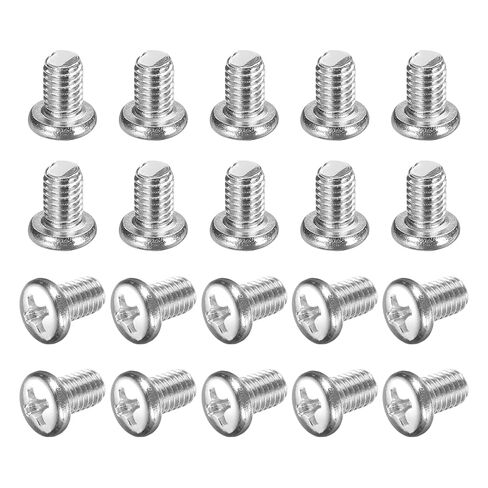 MECCANIXITY M3.5x12-0.6mm براغي آلة رأس المقلاة، براغي آلة محرك فيليبس مترية لأجهزة الكمبيوتر وكاميرا الكمبيوتر والأجهزة الإلكترونية، خيط كامل من الفولاذ الكربوني، 50 قطعة in Kuwait