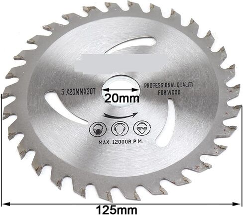 Cutting disc 125mm 5inch Cutting Disc Mi ni Circular Sawes Bladeing for Wood Plastic Metal Rotating Cutting Tools 40 Teeth in Kuwait