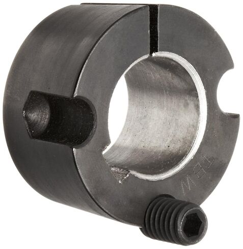 TB Woods 1210 TL121018MM جلبة قفل مستدقة، حديد زهر، تجويف 18 مم، عزم دوران 1200 رطل/بوصة، تصميم قياسي، طريق مفاتيح قياسي in Kuwait