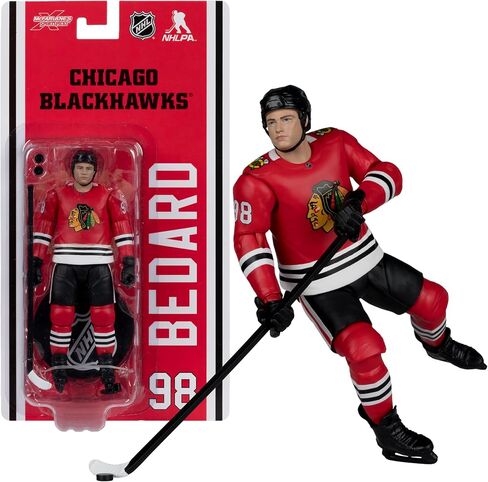 McFarlane Toys- NHL Connor Bedard (Chicago Blackhawks) 6in Action Figure McFarlane's SportsPicks in Kuwait