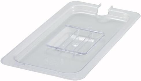 FSE 373-EQ-PA1003 غطاء وعاء طعام من البوليستر مشقوق مقاس 1/3، غطاء طاولة بخار من البولي كربونات الشفاف لتخزين بوفيه الطعام in Kuwait