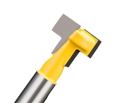 T Track T Slot Router Bit 6.35mm and 12.7mm Shank Keyhole Router Bit Grooving Milling Cutter for Wood Woodworking Tool(H16020608) in Kuwait