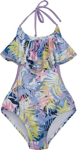 Ocean Pacific Girls' One-Piece Bathing Suit Swimsuit in Kuwait