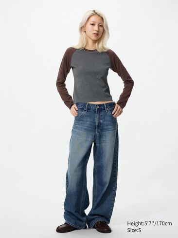 Uniqlo Mini T-Shirt | Long Sleeve | Raglan in Kuwait