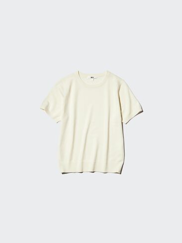 Uniqlo Merino Sweater | Short Sleeve in Kuwait