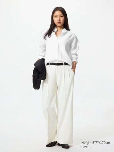 Uniqlo الذكية السراويل واسعة مستقيمة in Kuwait