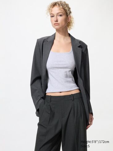 Uniqlo Smart Wide Straight Pants | Tall in Kuwait
