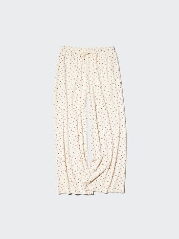 Uniqlo Ribbed Wide Easy Pants | Flower in Kuwait