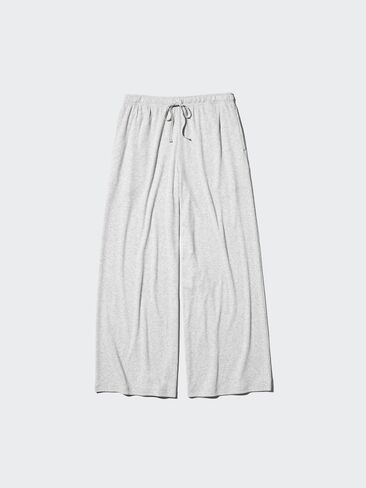 Uniqlo بنطال واسع ومضلع سهل الاستخدام in Kuwait