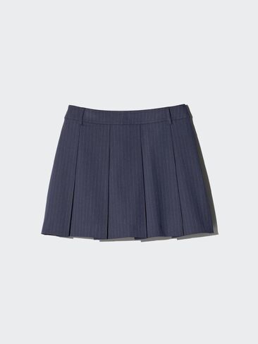 Uniqlo Pleated Skort | Stripe in Kuwait