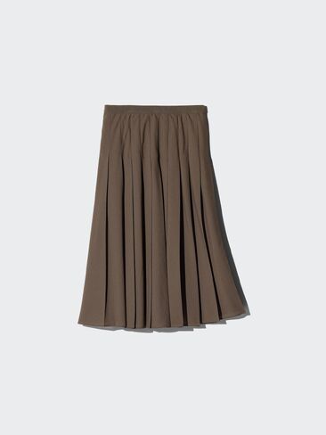 Uniqlo Chiffon Pleated Midi Skirt in Kuwait