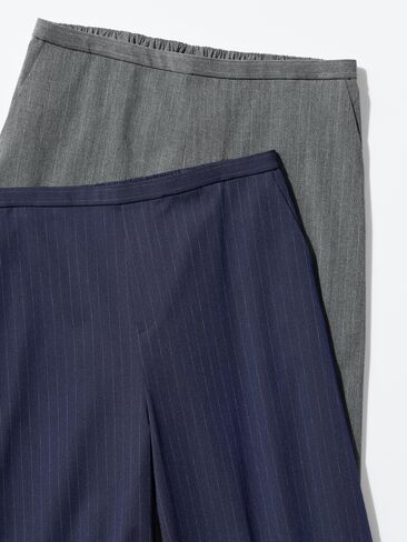 Uniqlo Smart Easy Pants | Stripe in Kuwait